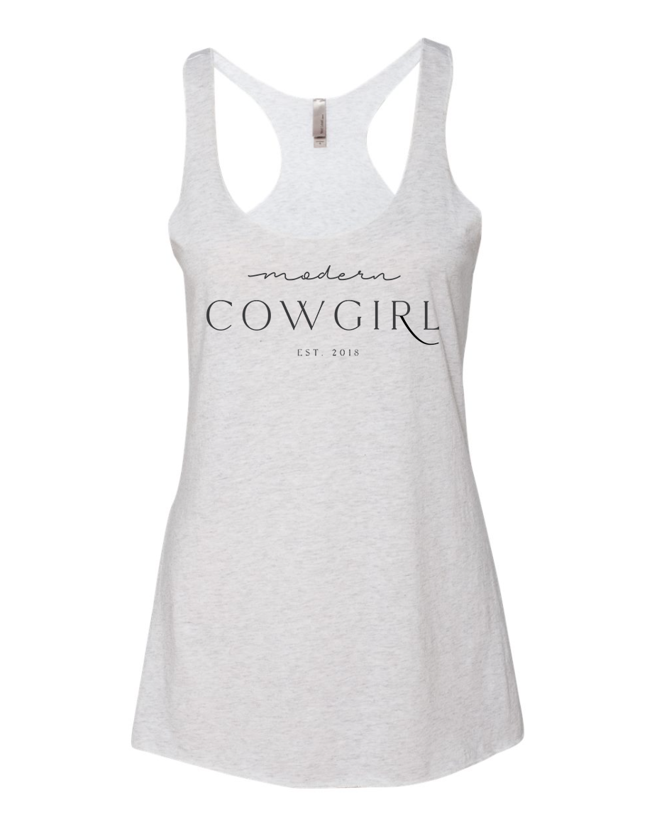 Custom Ink Modern Cowgirl Razorback Tank - Modern Cowgirl Presets