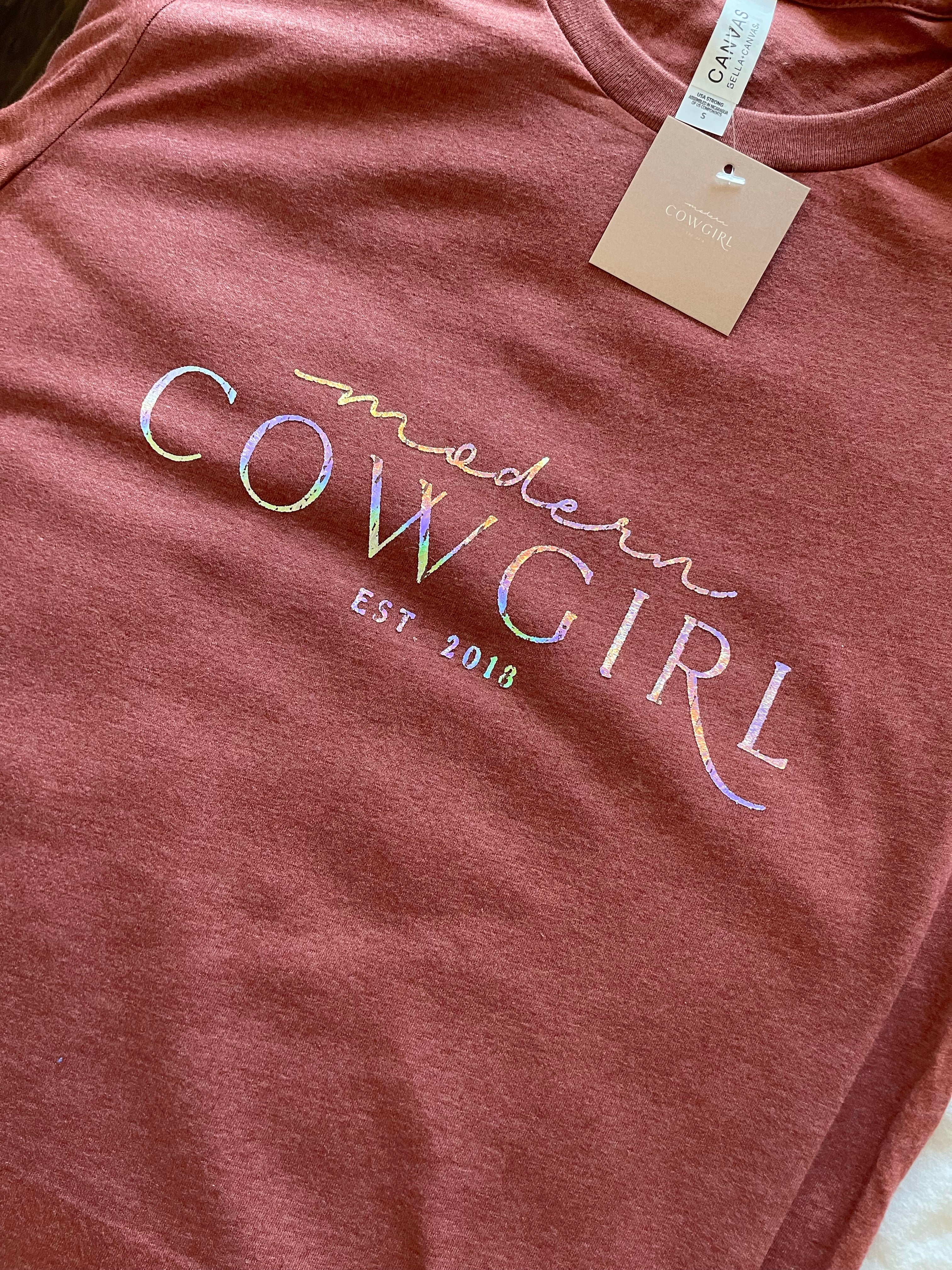 Custom Modern Cowgirl Tee - The Modern Cowgirl 