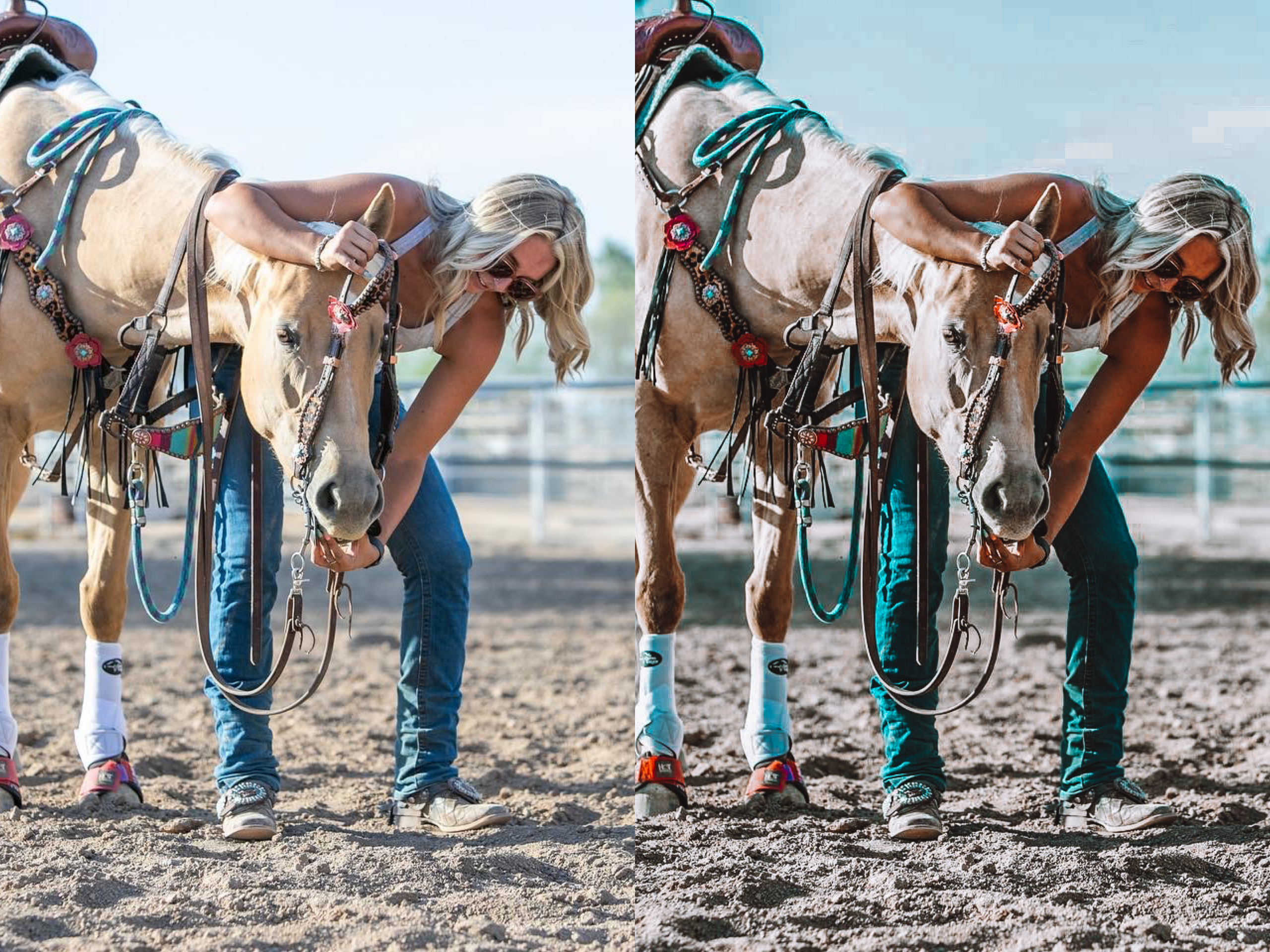 Blonde Cowgirl Mobile Preset - The Modern Cowgirl 