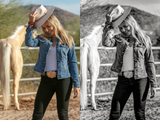 Black and White Pack - Modern Cowgirl Presets