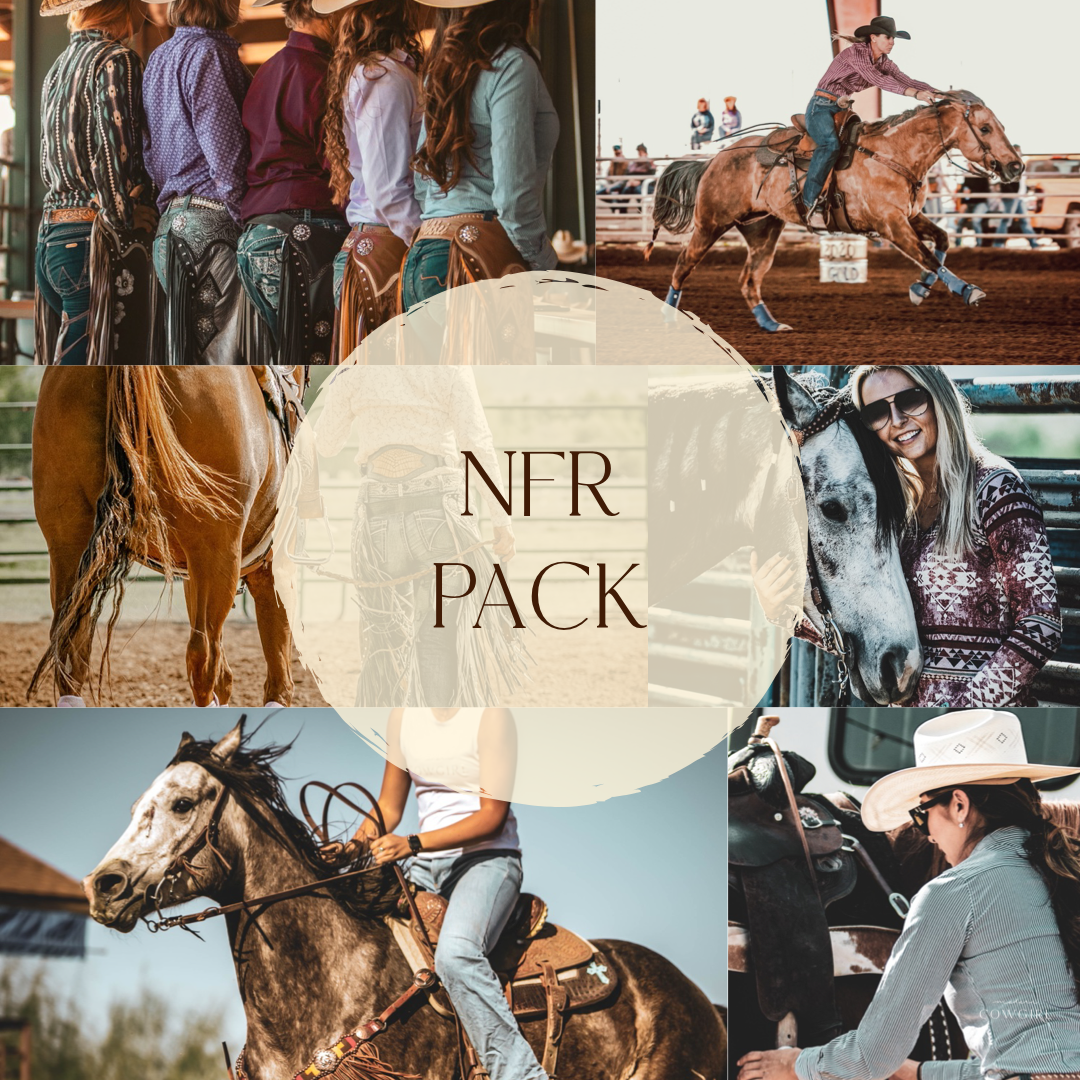 LIMITED ADDITION NFR Preset Pack - Modern Cowgirl Presets