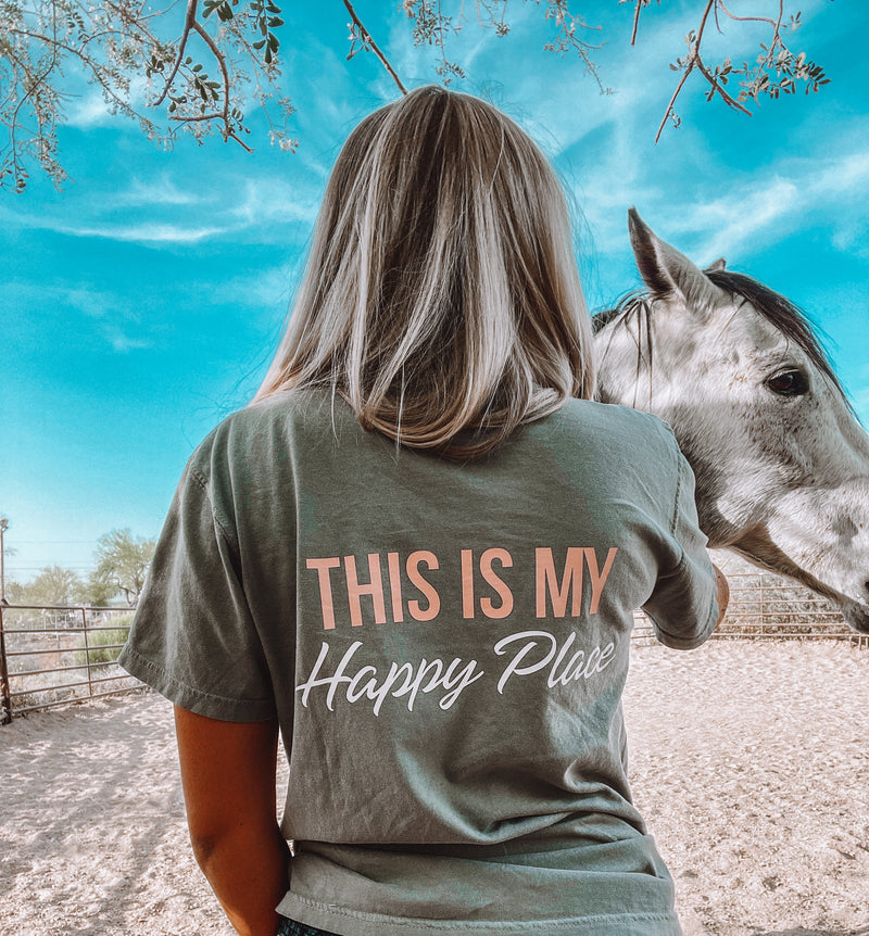 This Is My Happy Place Pocket Tee