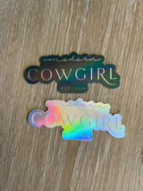 Modern Cowgirl Mini Holographic Decal - Modern Cowgirl Presets