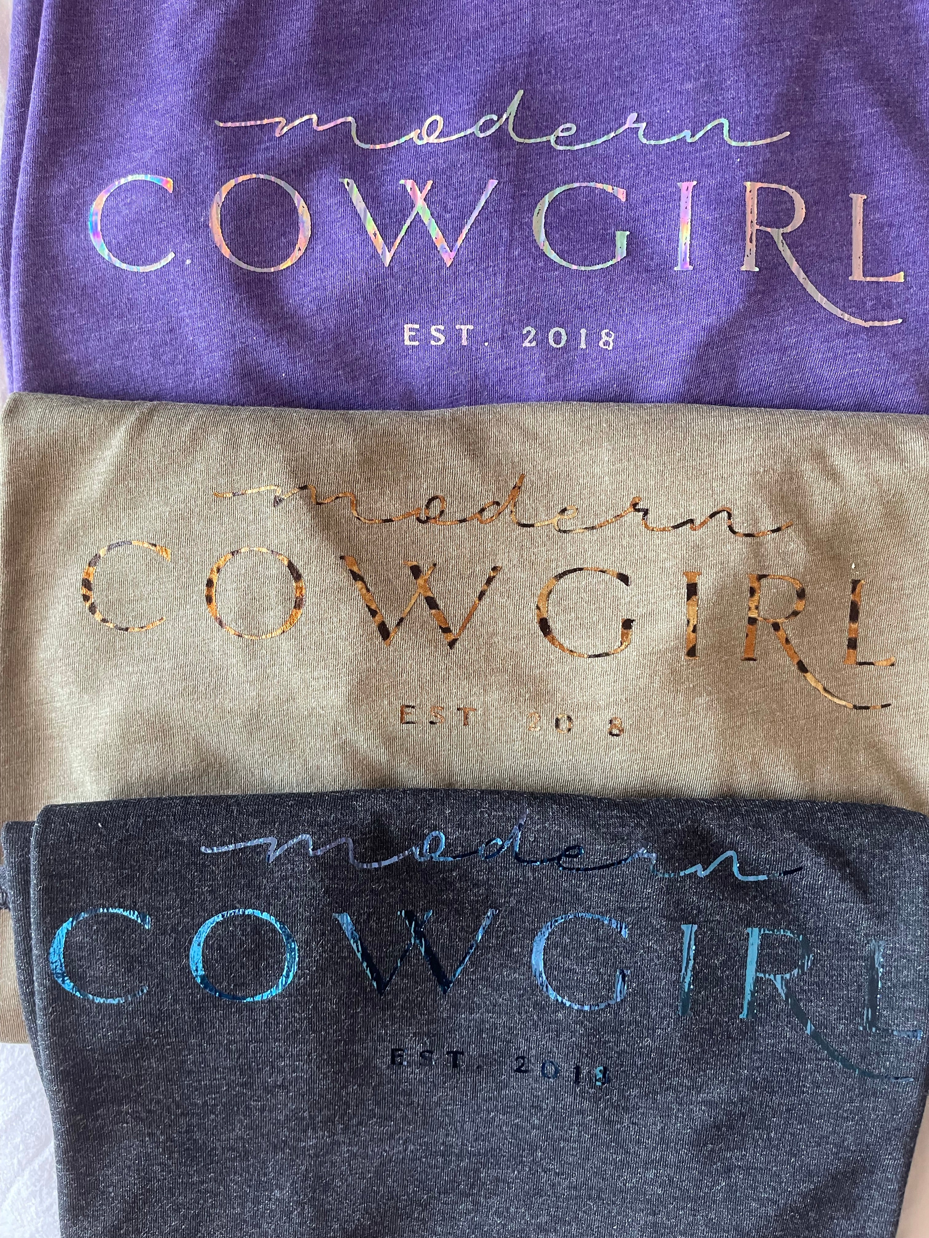 Cowgirl Metallic Hoodie - The Modern Cowgirl 