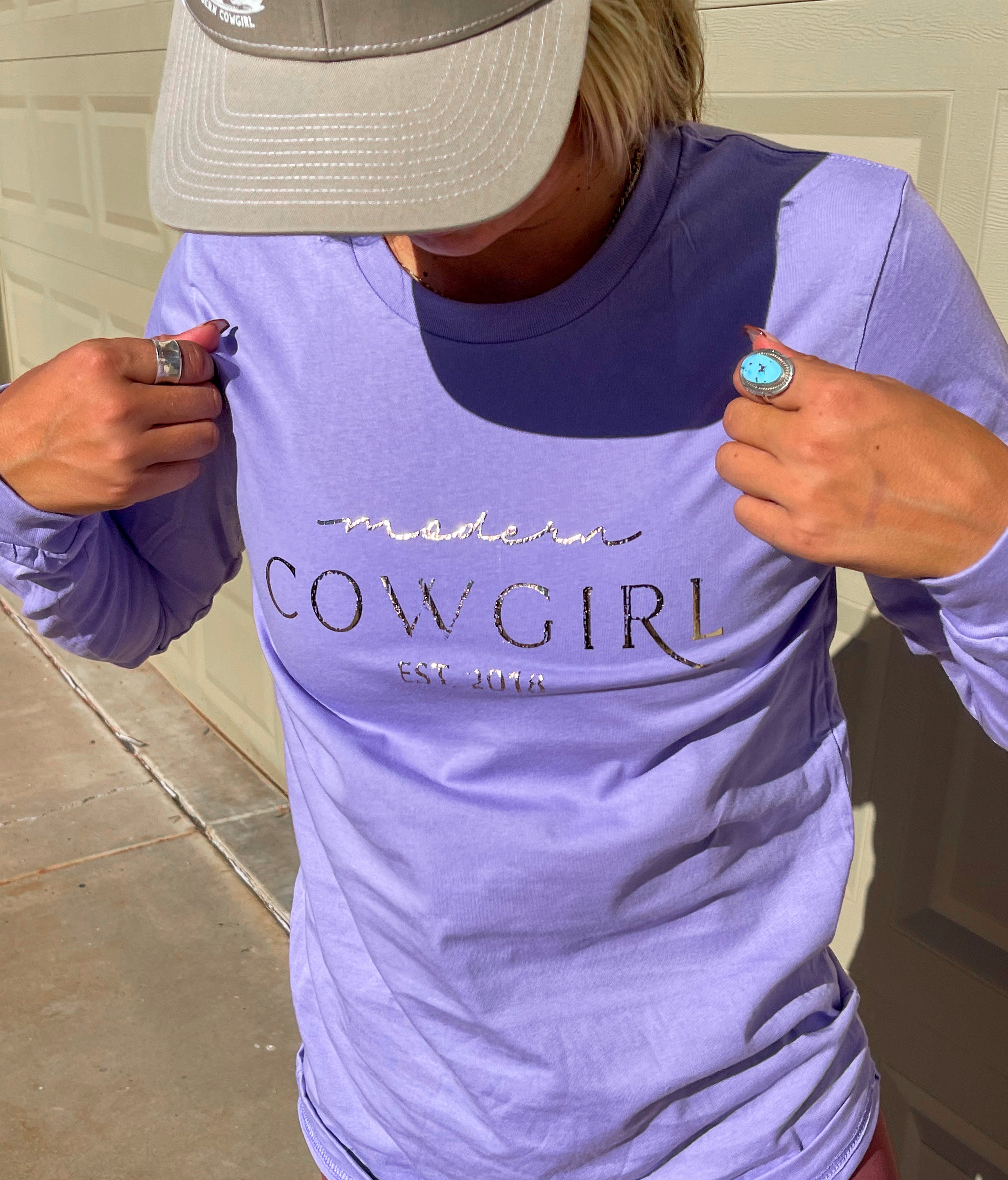 Modern Cowgirl Long Sleeve Tee