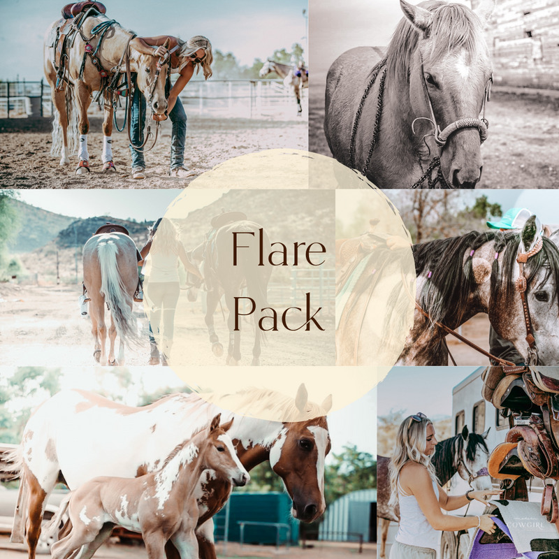 Flare Pack - Modern Cowgirl Presets