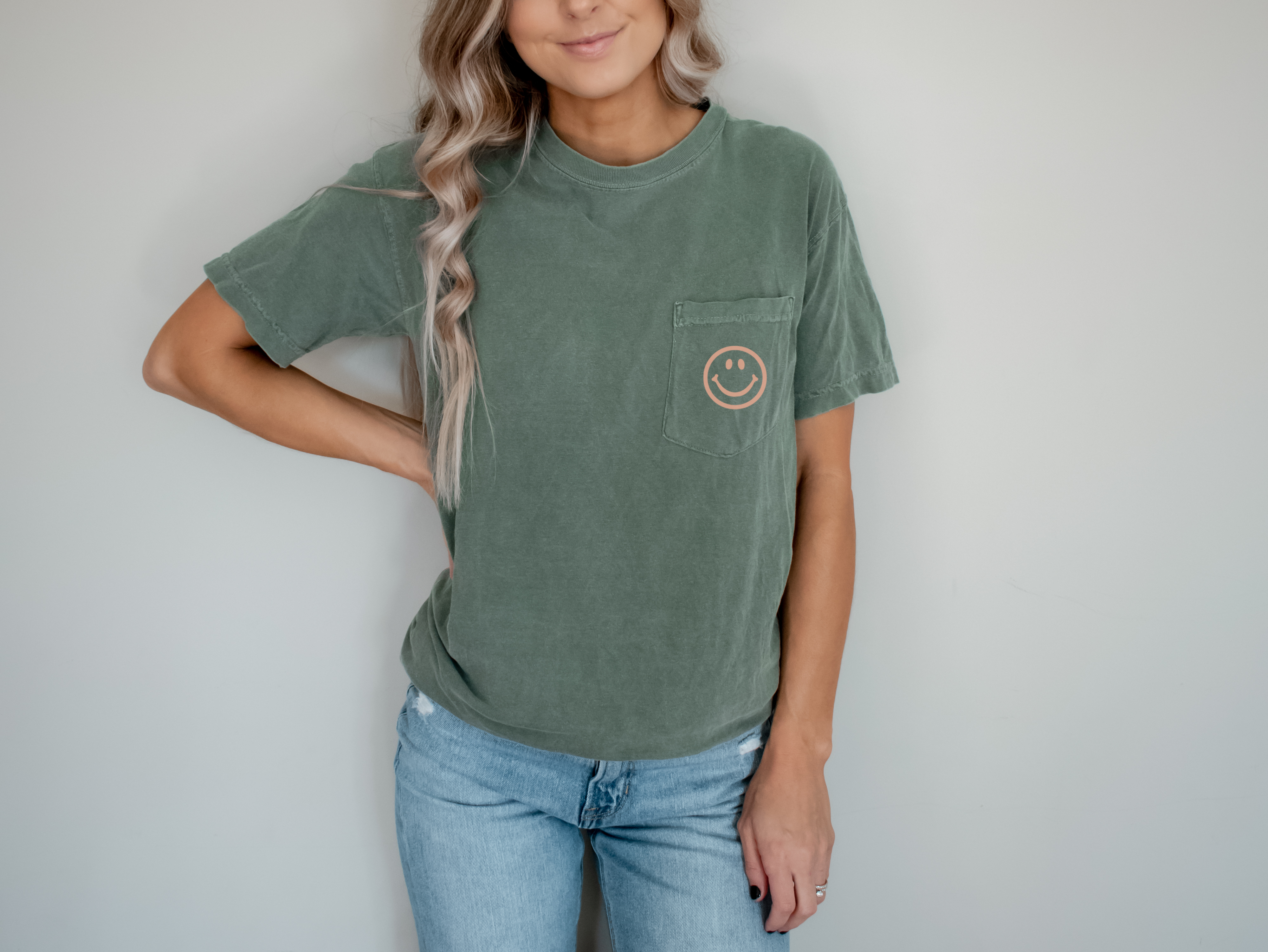 This Is My Happy Place Pocket Tee