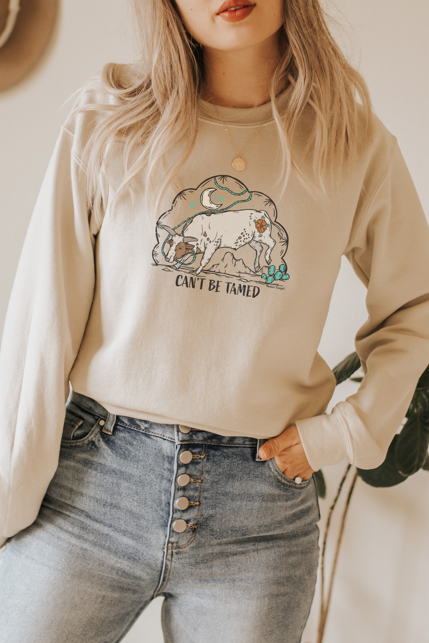 Can't Be Tamed Crewneck Sweatshirt